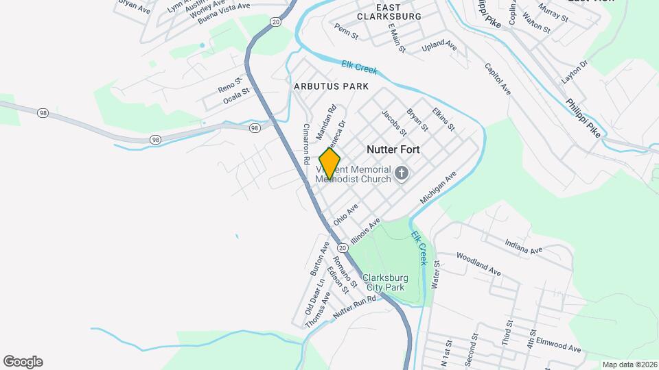 116 1/2 Maryland Ave Map and Location Details