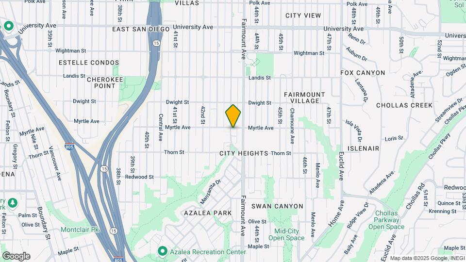 4309 Myrtle Ave Mapa y Detalles de la Ubicación