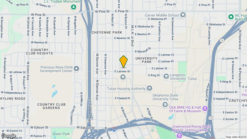 115 E Latimer St Map and Location Details