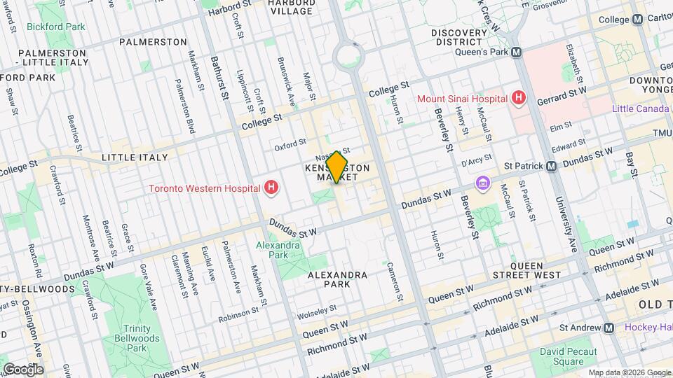 199 Augusta Ave Map and Location Details