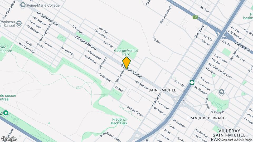 8430-8434 Saint-Michel Boul Map and Location Details