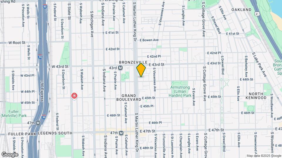 4359 S King Dr Mapa y Detalles de la Ubicación