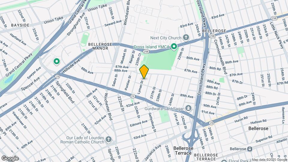 88-25 Lyman St Map and Location Details