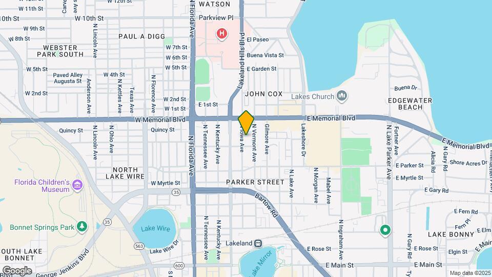 915 N Iowa Ave Map and Location Details