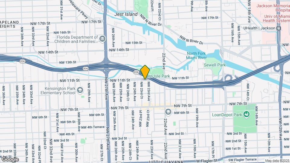 2330 NW 11th St Map and Location Details