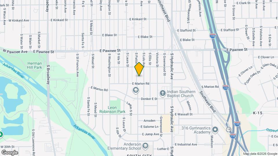 2546 S Pattie Ave Map and Location Details