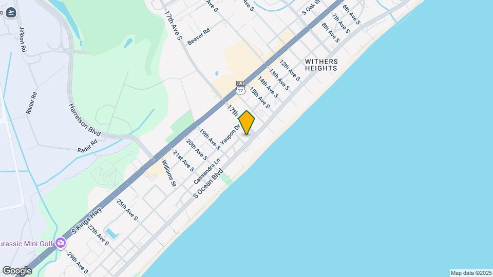 1708 S Ocean Blvd Map and Location Details
