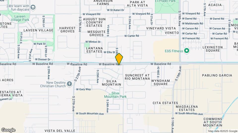 7704 S 23rd Ln Mapa y Detalles de la Ubicación