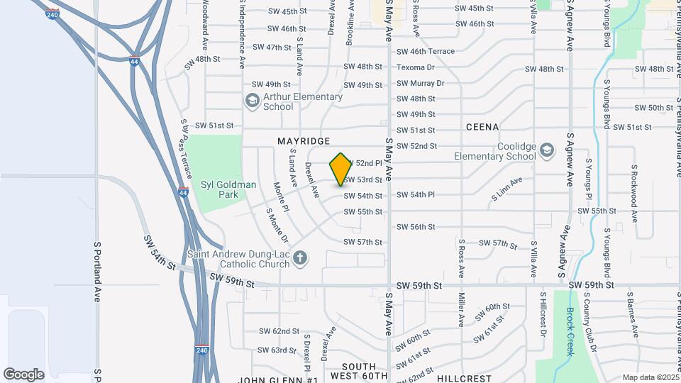 3005 SW 54th St Map and Location Details