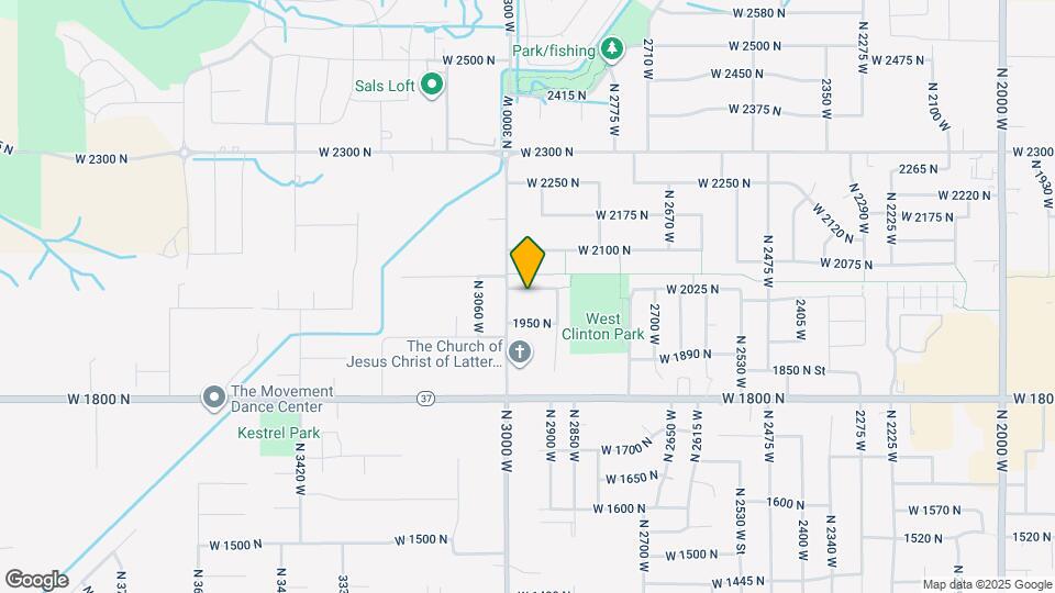2959 W 2025 N Map and Location Details
