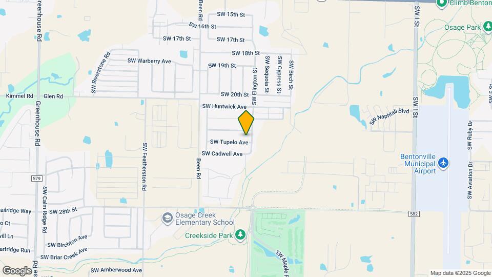 2202 SW Tupelo Ave Map and Location Details