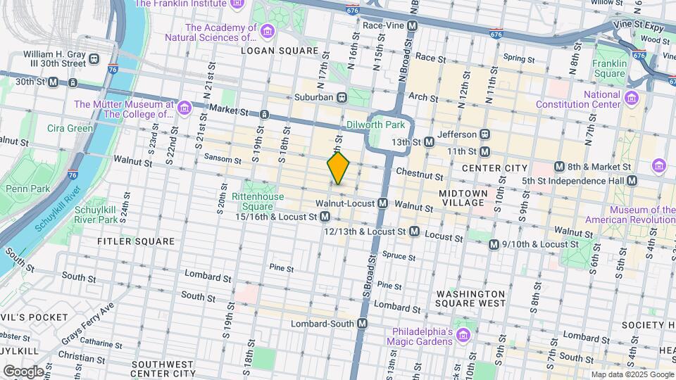 1523 Walnut St Map and Location Details