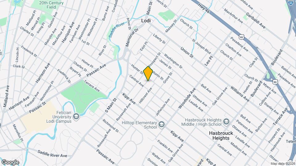 13 Roosevelt Ave Map and Location Details