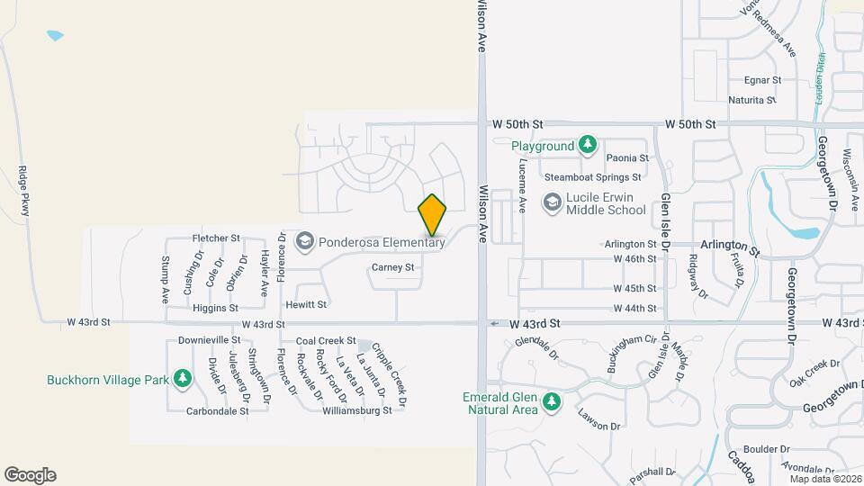 2960 Kincaid Dr Map and Location Details