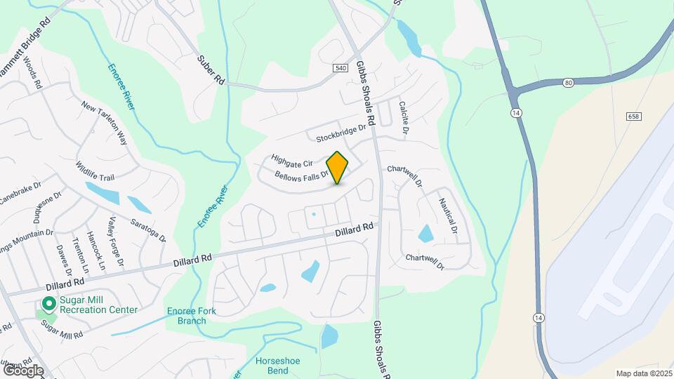 209 Highgate Cir Map and Location Details