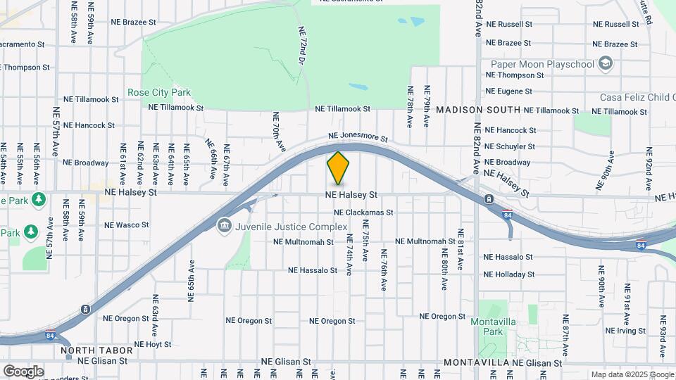 7325-7327 NE Halsey St Map and Location Details