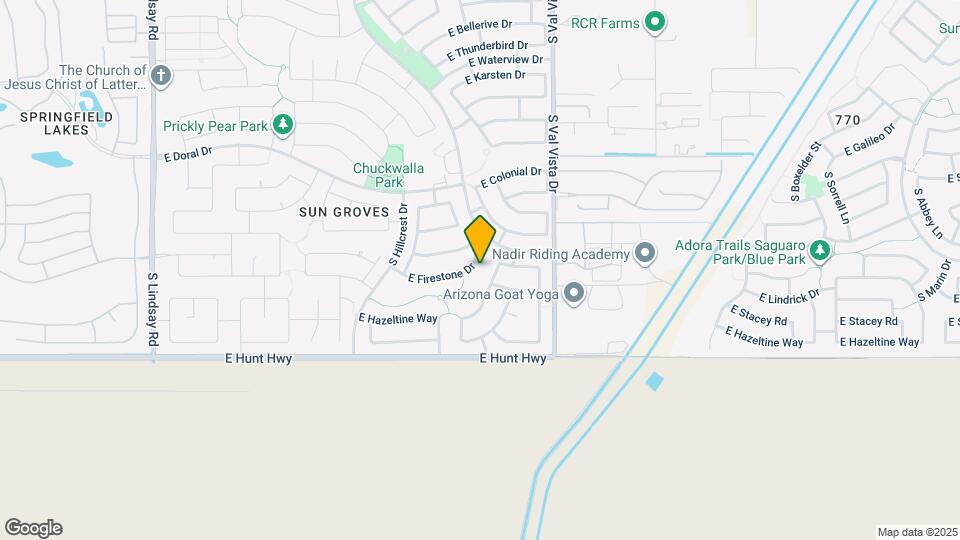 4719 E Firestone Dr Map and Location Details