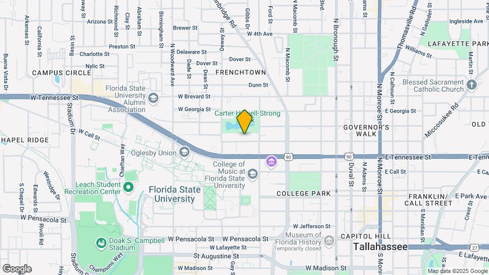 Nova Tallahassee Mapa y Detalles de la Ubicación