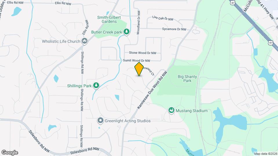 2067 Shillingwood Dr NW Map and Location Details