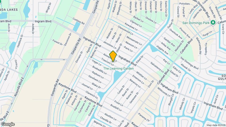 13480 Trascoro Ln Mapa y Detalles de la Ubicación