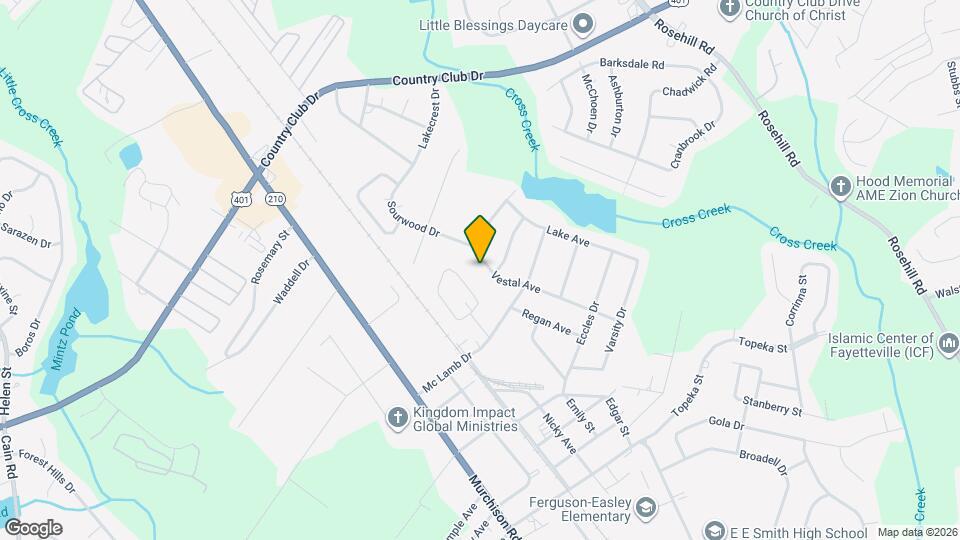 2517 Vestal Ave Map and Location Details