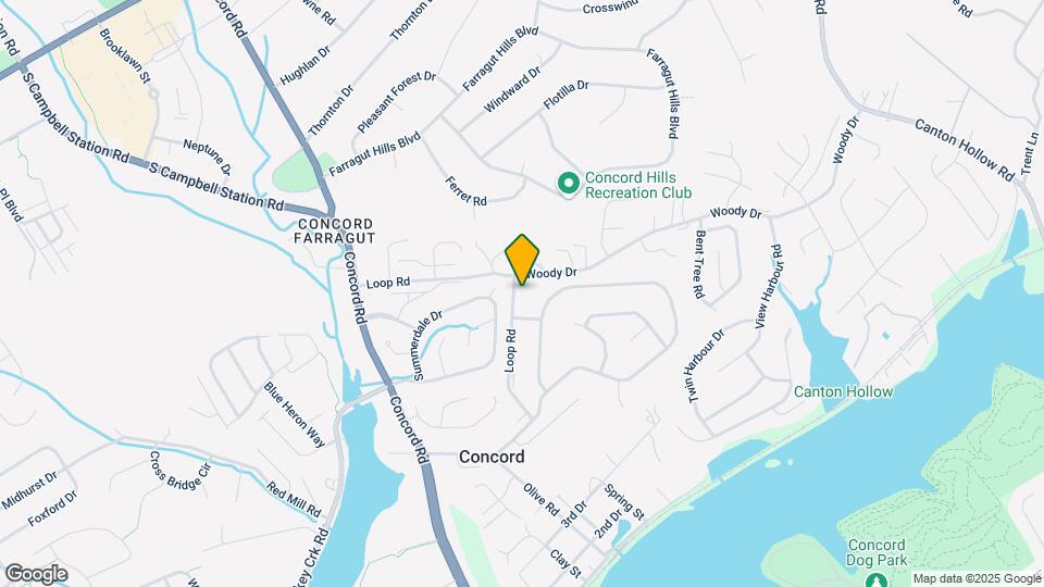 612 Loop Rd Map and Location Details