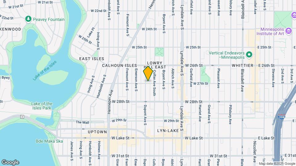 1014 W 27th St, Unit 02 Map and Location Details