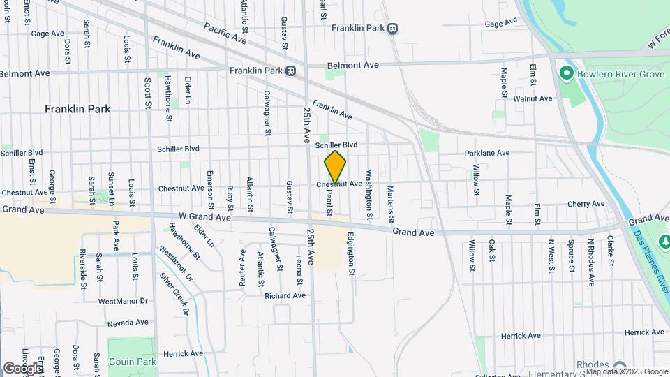 2847 Pearl St Map and Location Details