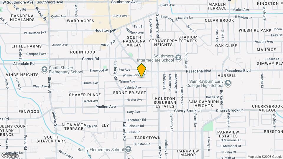 1211 Trimm Ave Map and Location Details