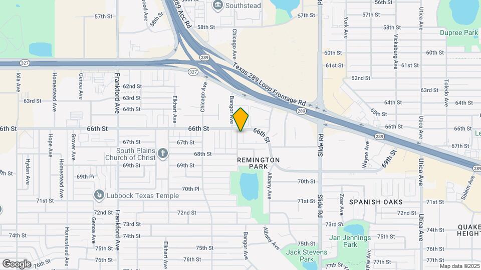 6605 Bangor Ave Map and Location Details