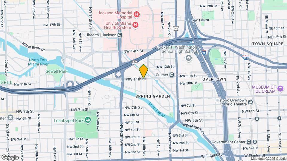 1010 NW 11th St Map and Location Details