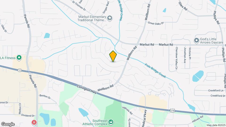 5799 Cedar Croft Ln Map and Location Details