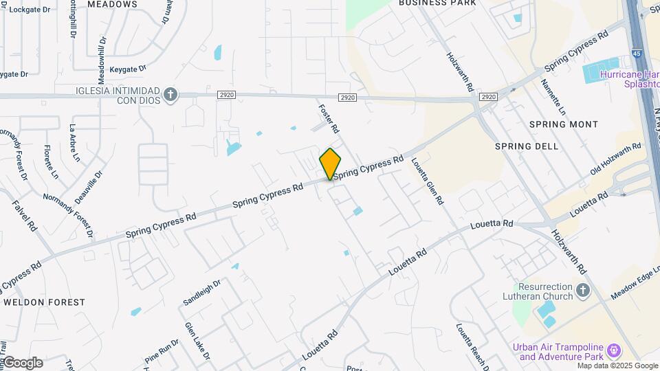 2539 Spring Cypress Rd Map and Location Details