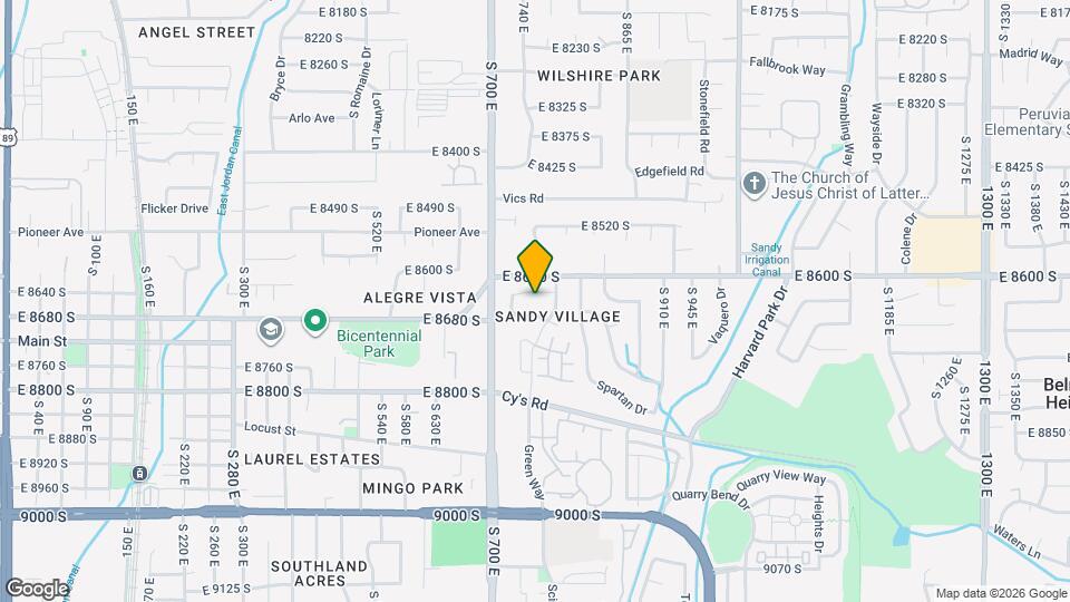 752 Village Way N Map and Location Details