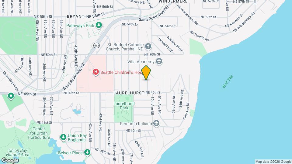 4531 49th Ave NE Map and Location Details