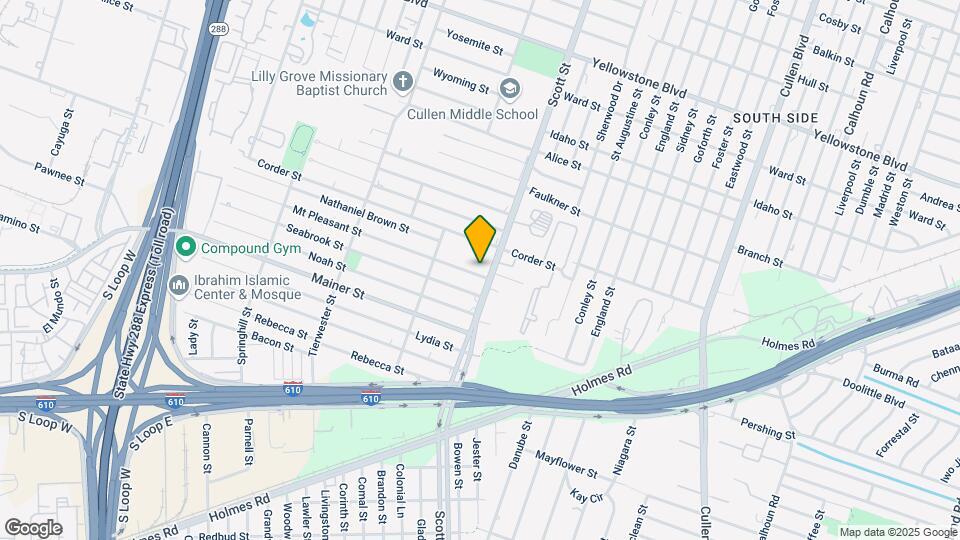 3839 Mt Pleasant St Map and Location Details