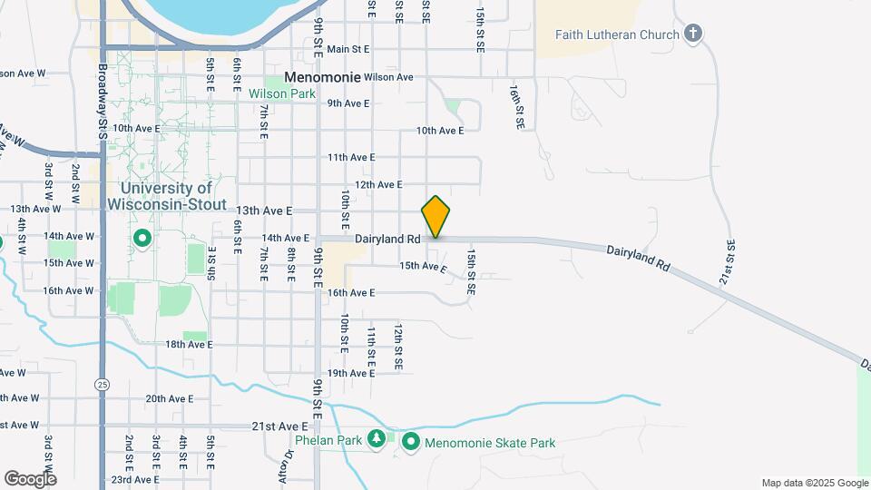 1402 13th Ave SE Map and Location Details