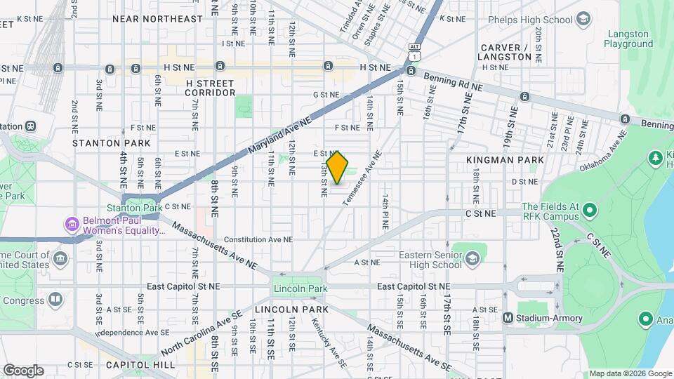 1318 Corbin Pl NE Mapa y Detalles de la Ubicación