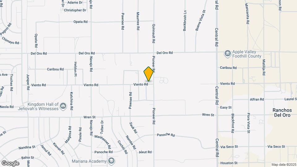22880 Viento Rd Map and Location Details