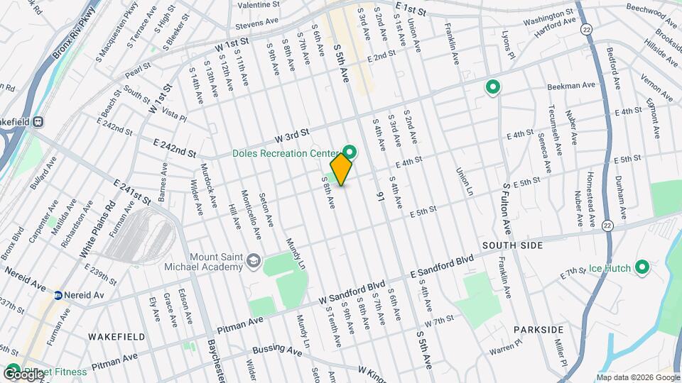 310 S 7th Ave Map and Location Details