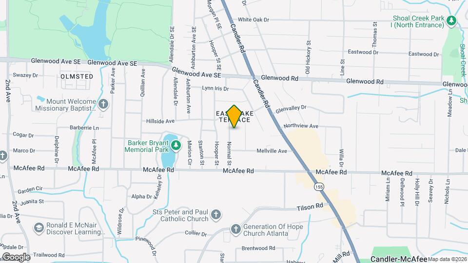 1930 Normal St Mapa y Detalles de la Ubicación