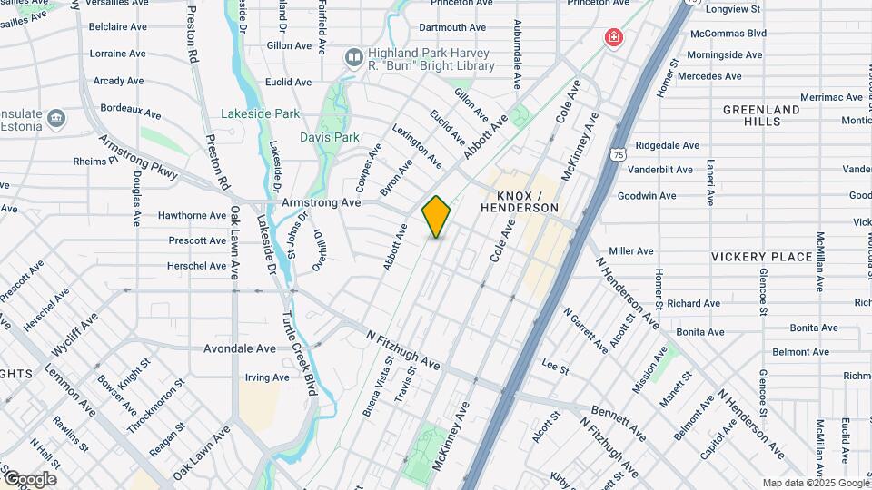 4419 Buena Vista St Map and Location Details