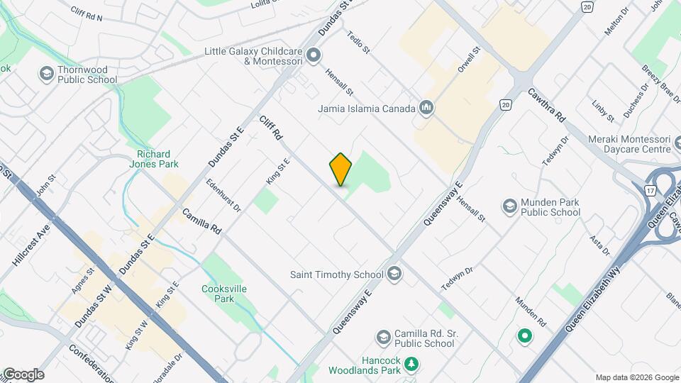 2429 Cliff Rd Map and Location Details