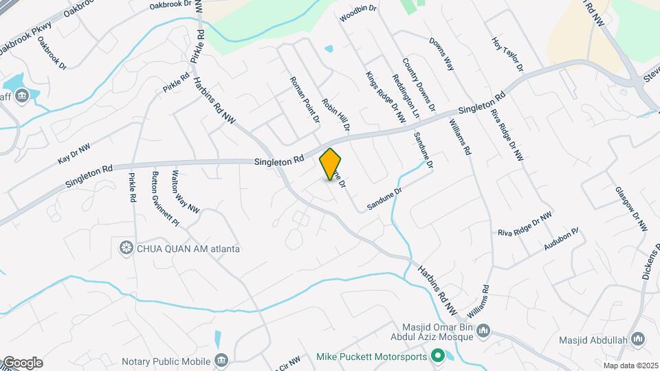 1357 Fern Ridge Ct Map and Location Details