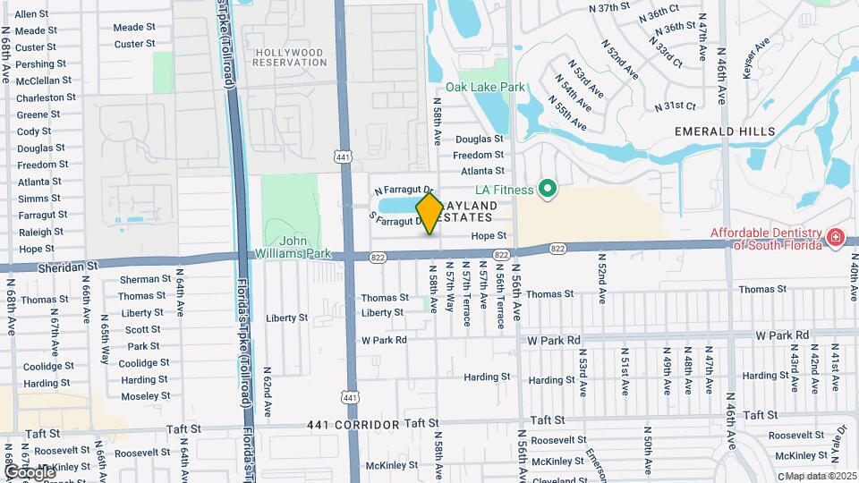 5810 Hope St Map and Location Details