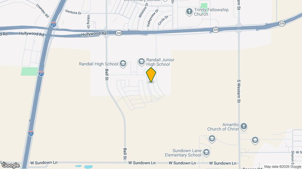 9405 Rockridge Pkwy Map and Location Details