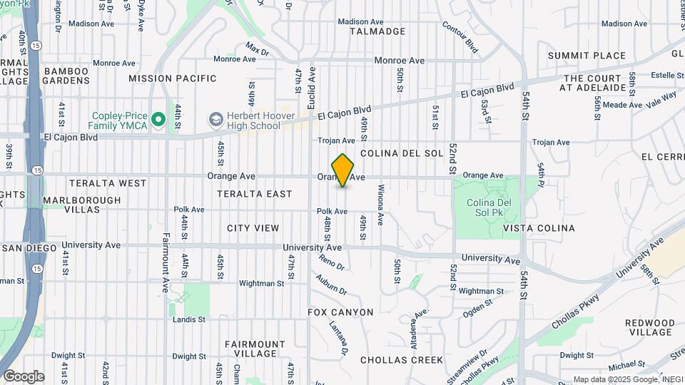 4154-4158 Estrella Avenue Map and Location Details