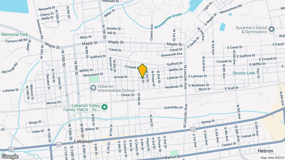 323 Lehman St, Unit 5 Map and Location Details