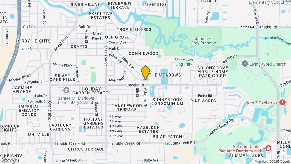5013 Meadowlark Ln Map and Location Details