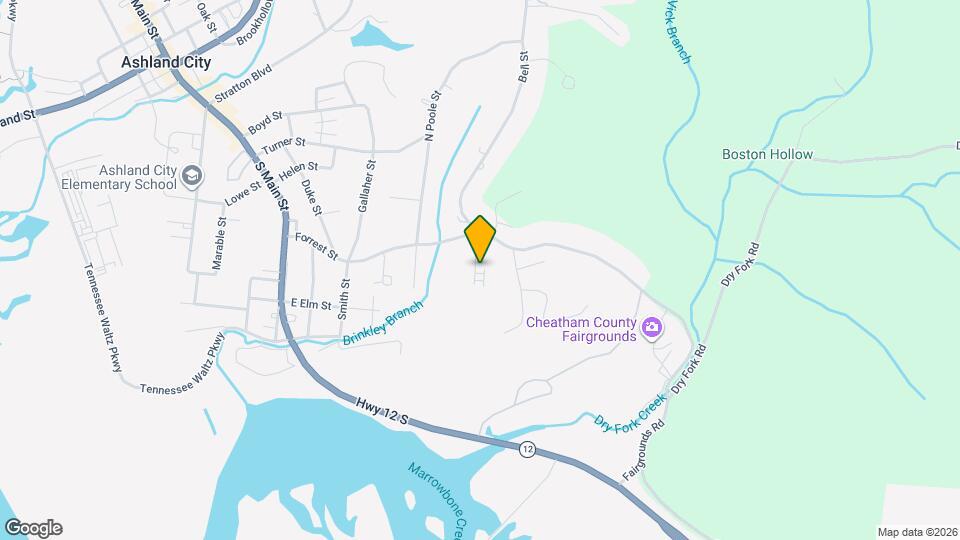 107 Oliver St Map and Location Details